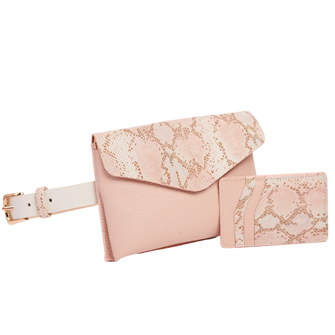 Set Jacinto Rosa Print Beige