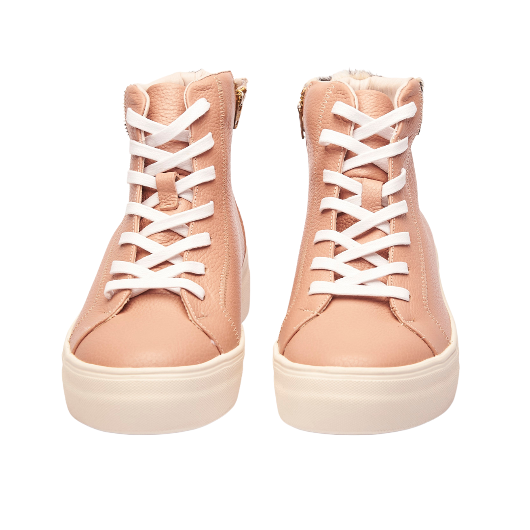 High Sneakers Soy Yo Rosa x Estrellas