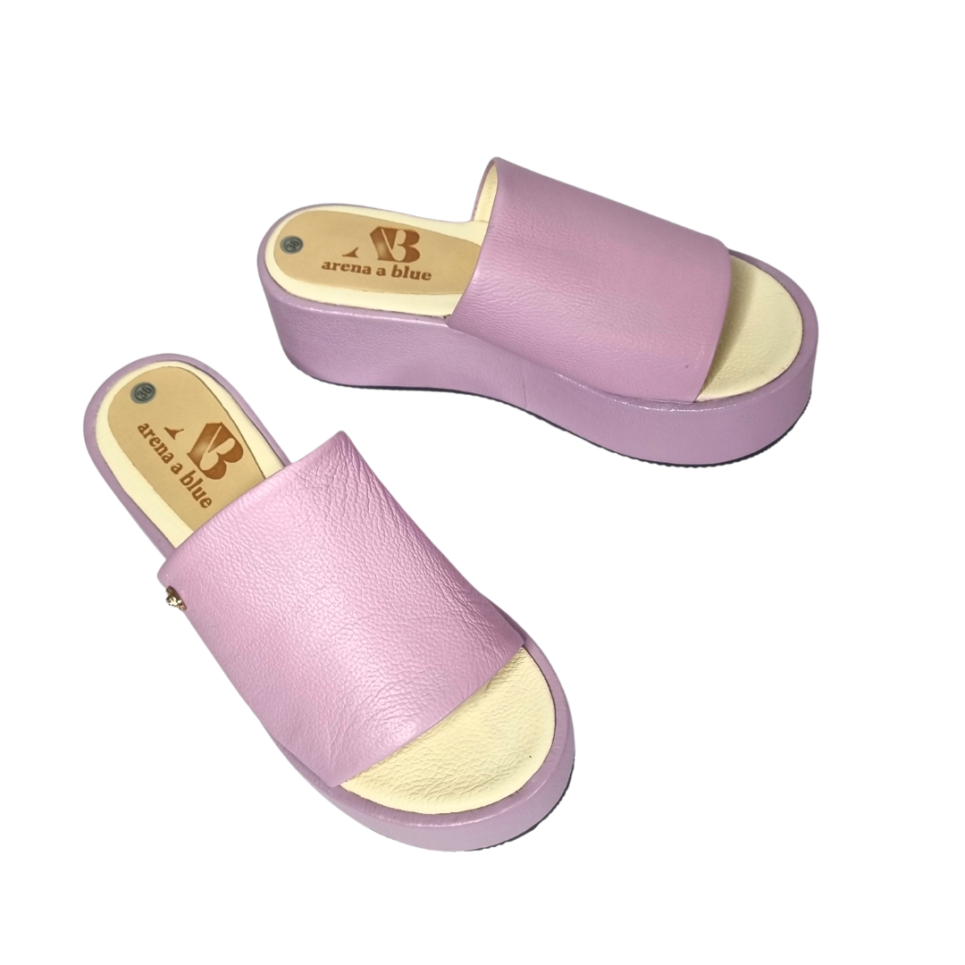 Sandalias Ven Conmigo Lila x Talco