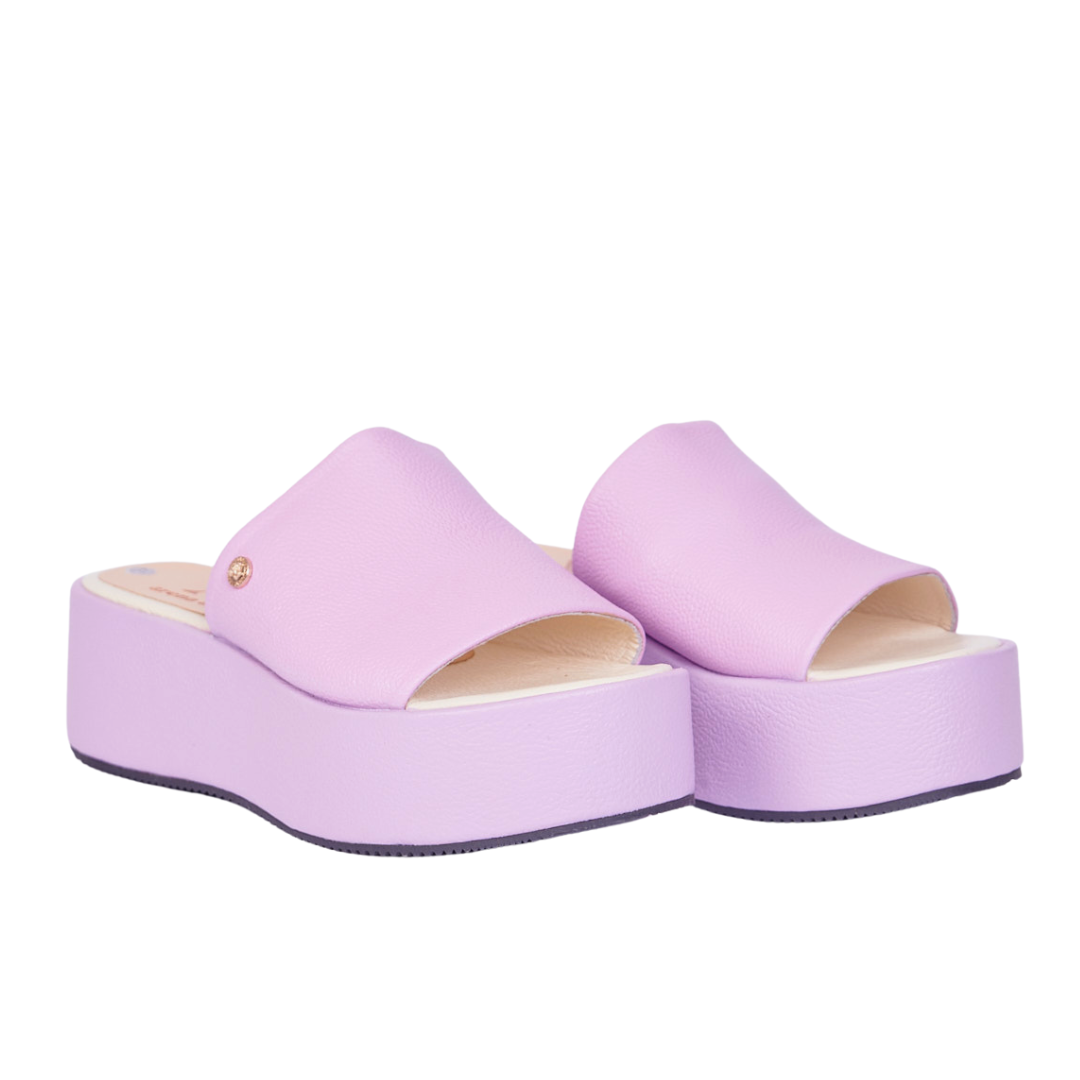 Sandalias Ven Conmigo Lila x Talco