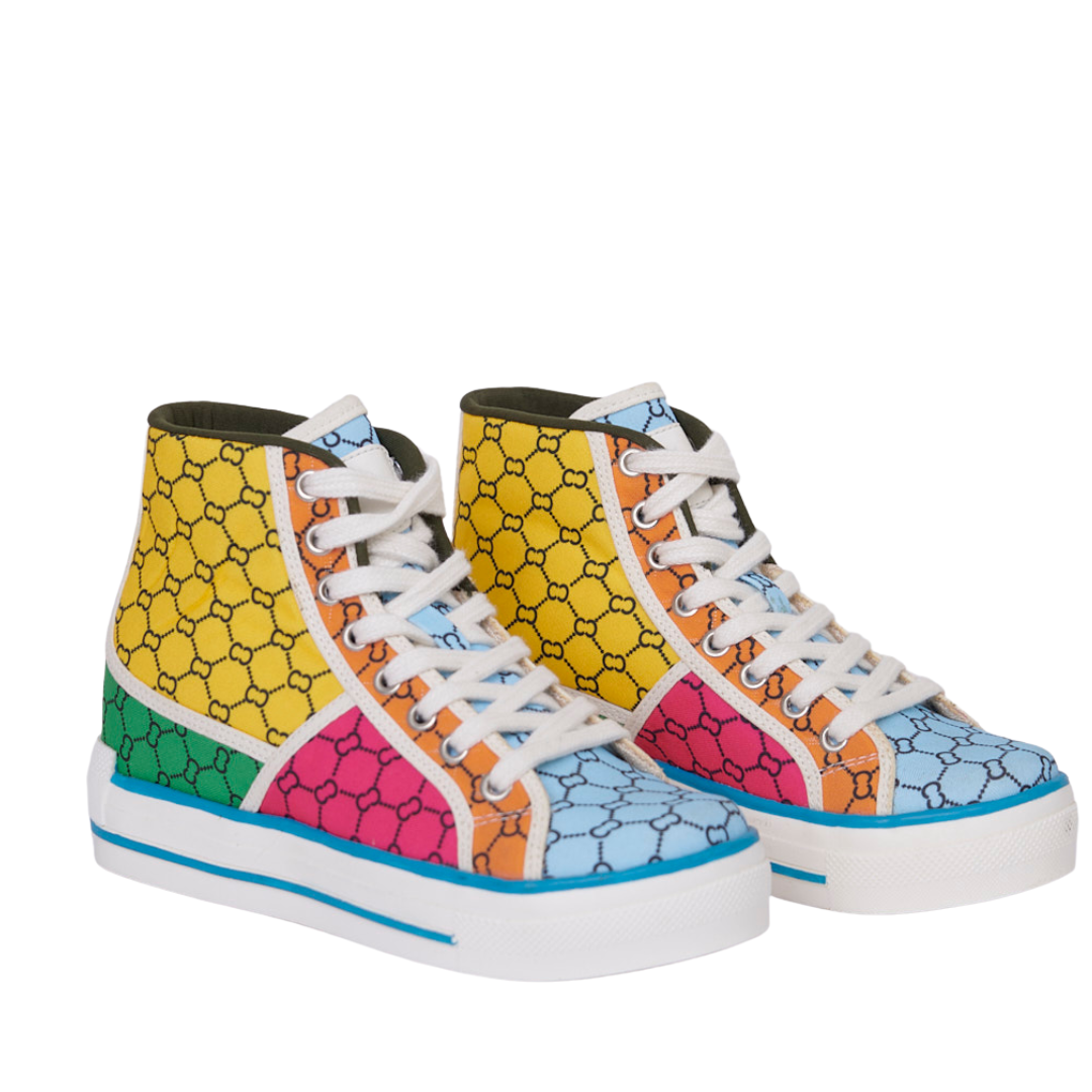 High Sneakers Soy Yo Arco Iris